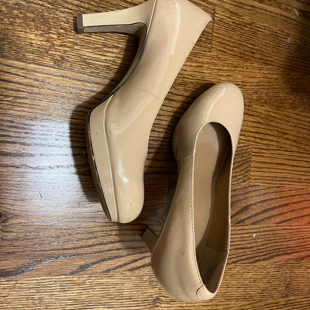 Clarks Platform Pumps